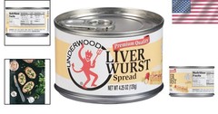 American Classic Liverwurst Spread 4.25 Ounce, Multi-Pack for Outdoor Adventures