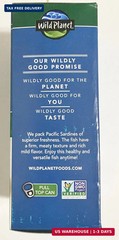 Wild Planet Wild Pacific Sardines in Extra Virgin Olive Oil 4.375oz