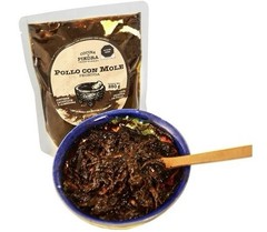 POLLO EN MOLE OAXAQUEÑO 🇲🇽 250g – Chicken With Black Oaxaca Mole (1/2 lb)