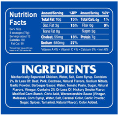 Armour Star Vienna Sausage Barbecue Flavored Canned Sausage 4.6 oz Pack of 6
