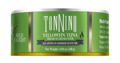 Tonnino Tuna Fish Yellowfin Pole&Line – Premium 4.94 Ounces (Pack of 12)