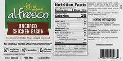 Fully Cooked Uncured Chicken Bacon 3 Oz