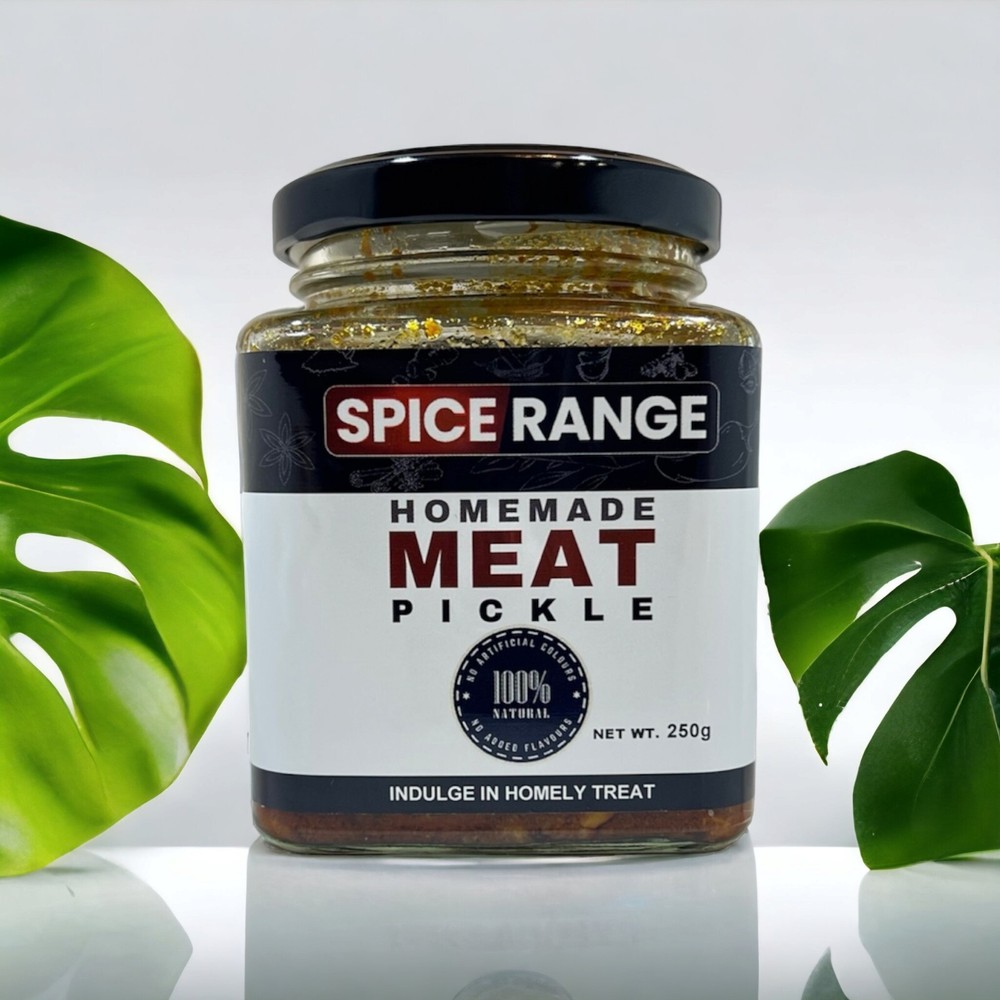 Fresh Homemade Meat Kerala Pickle Indian Achar 250gms Spice Range
