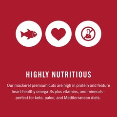 King Oscar Mackerel in Olive Oil, 4.05 Ounce Can Pack of 6, Packaging May…