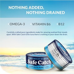 Safe Catch Canned Wild Tuna Fish, Wild Caught, Lowest Mercury, Gluten-Free, K…