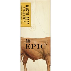 Epic Wagyu Beef Strip, 0.8 Ounce, 20 Per Pack, 4 Per Case