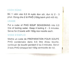 Pho Spice Cubes Beef Flavor