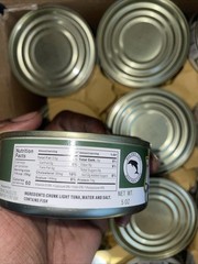 Port Royal 18 Cans Chunk Light TUNA in water 5oz ea. Wild Caught Keto