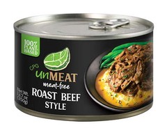 (4 pack) CPG unMEAT Roast Beef Style, 12.7 oz Can