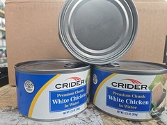 (3 Pack)New BIG 12.5oz Cans CRIDER Premium Exp2027
