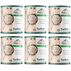 MOUNTAIN ESSENTIALS Fully Cooked Ready to Eat Canned Turkey 28 Oz | Pack of 6