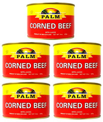 Palm Corned Beef with Juices 15 oz ( Pack of 5 )~04/2029