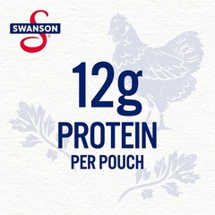 Swanson Original White Chunk Fully Cooked Chicken 2.6oz Ready to Eat