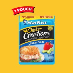 Savory Chicken Salad Pouch – Gluten-Free, 2.6 oz – Nourishing On-the-Go Snack