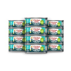 Chicken of the Sea Wild Caught Chunk White Albacore Tuna in Water, 5 oz Cans,…