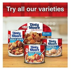DINTY MOORE Beef Stew, Shelf-Stable, 12 Grams Protein, 9 oz Plastic Microwaveabl