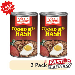 Libby’s Corned Beef Hash 15 oz 2 Pack Canned Beef Ready to Eat High Protein