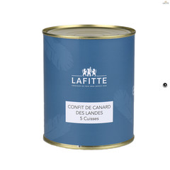 Maison Lafitte – FOIE GRAS (IGP LANDES) Duck Confit 5 Legs – 56.43oz / 1600gr