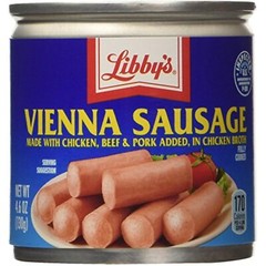 Libbys Vienna Sausage in Chicken Broth, 4.6 Ounce (Pack of 18)