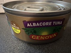 Genova Solid White Albacore Tuna In Olive Oil Low Sodium 12 Pack Canned Fish