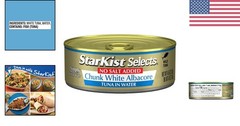 Delicious 4.5 oz Chunk White Albacore Tuna in Water – Gluten Free & Soy Free