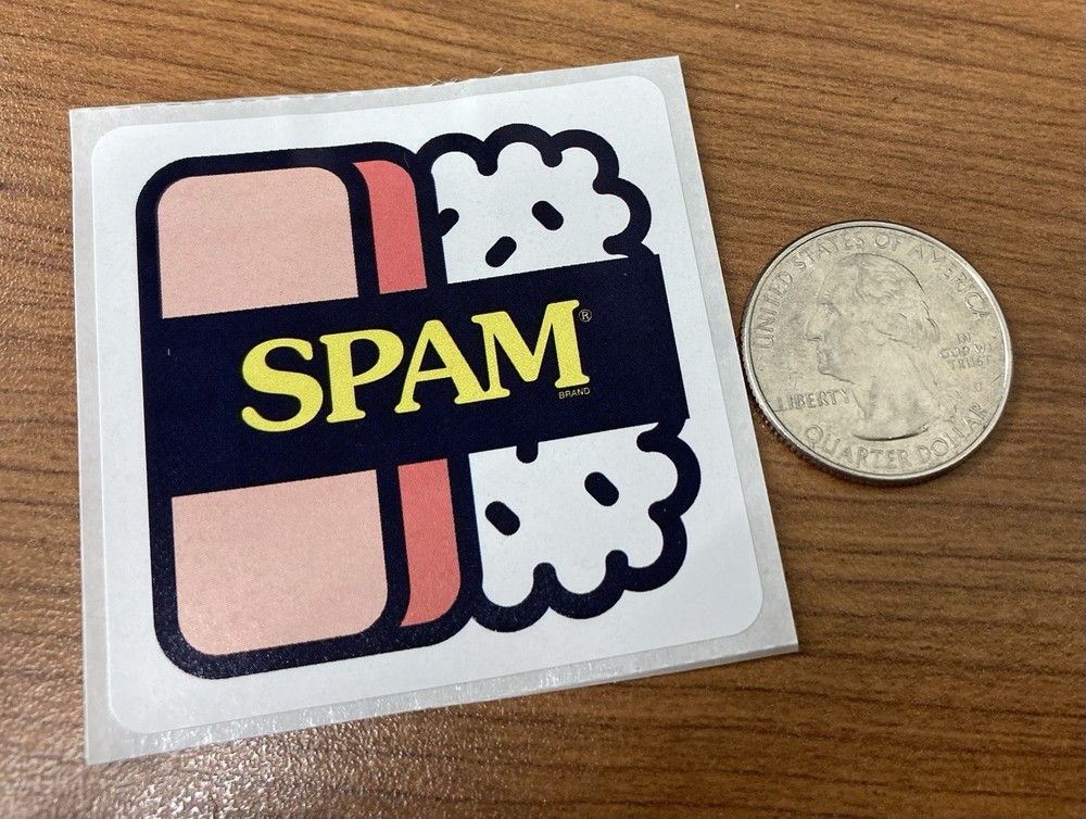 Spam STICKER – Good Food Americana Retro Kitchen USA