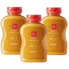 Hickory Farms Pineapple Honey Mustard (10.5 ounce, Pack of 3) – Gourmet Mustarrd