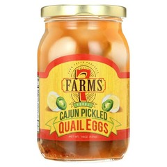(2 pack) Cajun Pickled Quail Eggs