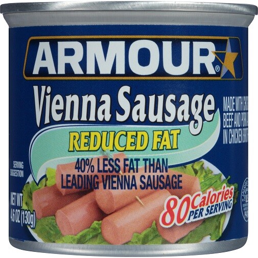 Armour Vienna Sausage Reduced Fat