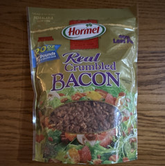 Hormel Real Crumbled Bacon 20 oz Pantry Snack Deli Meat Pork 81 Servings