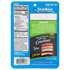 Starkist Tuna Creations BOLD Jalapeño – 2.6 Oz Pouch (Pack of 12) NEW