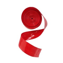 5 Meters Food Grade Red Plastic Sausage Casings Shell Width 48-50mm Inedible