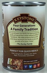Keystone Meats All Natural 🇺🇸USA Made Canned Beef, Ground, 14 Oz – Pack of 12