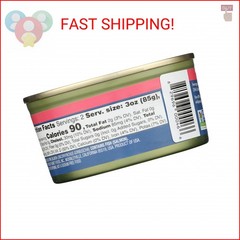 Wild Planet Wild Pink Salmon No Salt Added, Canned Salmon, Sustainably Wild-Caug