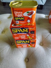 Spam Classic Green Eggs And Ham SPAM LIMITED EDITION (4) 12oz Cans) (6/2028)