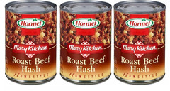 Hormel Mary Kitchen Roast Beef Hash Homestyle 14 oz(Pack of 3)~Exp 8/2026