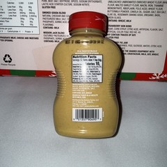 HICKORY FARMS / Super Bowl Party /Family Movie Night Meat & Cheese tray, Mustard