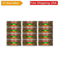 Yellowfin Tuna in Olive Oil, 5 Ounce Cans Pack of 12, Wild Caught Canned Tuna…