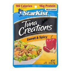 StarKist Tuna Creations, Sweet & Spicy, 2.6 Oz, Packaging May Vary, Pack of 12