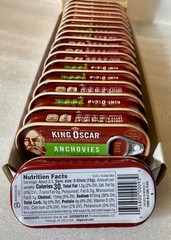 King Oscar Anchovy Flat 2.0 oz (Pack of 18)