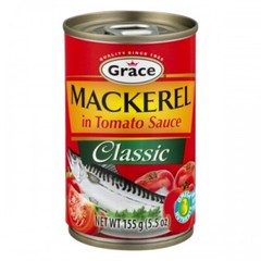 Grace Mackerel in Tomato Sauce 5.5 oz Tin