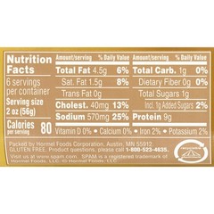 SPAM Turkey Canned Luncheon Meat 12 Ounce Pack 12 Low Fat High Protein