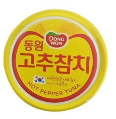 Tuna Can With Hot Pepper Sauce, 3.5 Ounce100g x 3can 고추참치