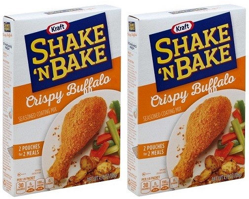 Shake’n Bake Crispy Buffalo Seasoned Coating Mix 2 Pack