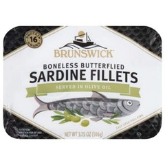 Sardines In Olive Oil, 3.75 Oz Can – Wild Caught Sardines – 17G Protei