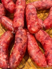 Cambodian Sausages – TVA Chrouk🐖 (1 Pack of 10) $20 Pork Sausages **✅Non Spicy*
