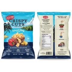Gluten Free Pork Rinds, Paleo and Keto Friendly Airy Puffs, Crunchy High Prot…