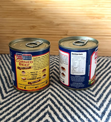 Purefoods Corned Beef Hot & Spicy and Chili Garlic (210g) NEW! Philippines