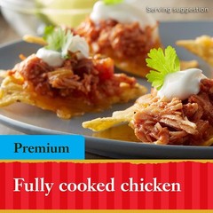 Fully Cooked 98% Fat-Free Chicken Breast in Water, 12 x 5oz Cans – Gluten-Free