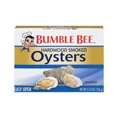 12x Pack Bumble Bee Variety Smoked Oyster | 3.75oz | Easy Open Can | Mix & Match